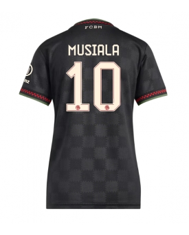 Bayern Munich Jamal Musiala #10 Maglia Gara Terza Repliche 2025-26 Donna Maniche Corte